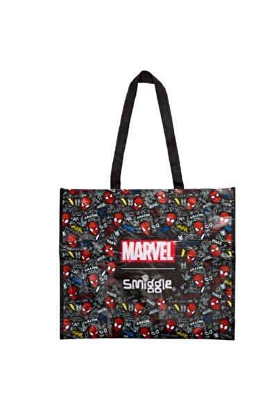 SMIGGLE Örümcek Adam Büyük Boy Yeniden Kullanılabilir Çanta