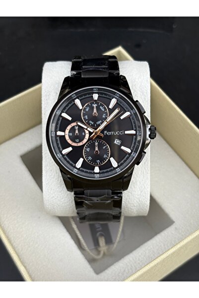 Ferrucci Erkek Kol Saati Su Geçirmez Makine Garantili