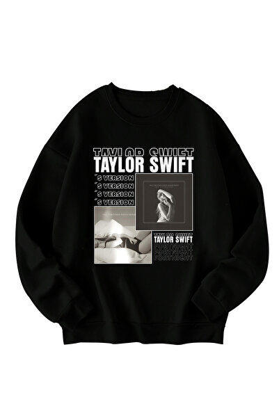SVART WEAR تيشيرت تايلور سويفت فورتنايت مطبوع قصة فضفاضة للجنسين