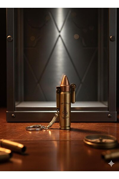 METAKEY3D 🔥 Özel Tasarım Mermi Çakmak | Koleksiyonluk Şıklık! 🔥