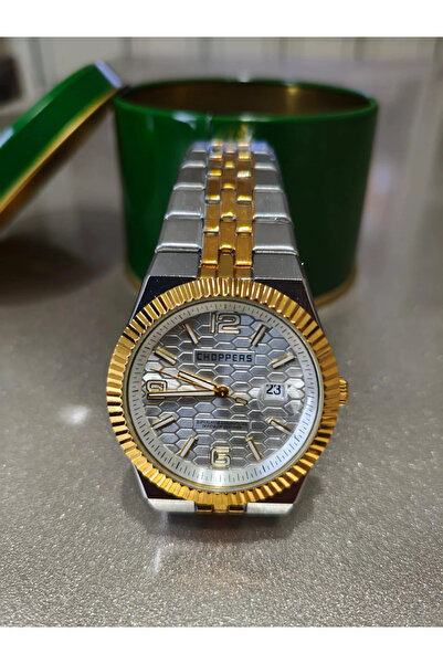 captiva Şık Tasarım | Çelik & Altın Tonlu Bilezik | Tarih Göstergesi - Erkek ...