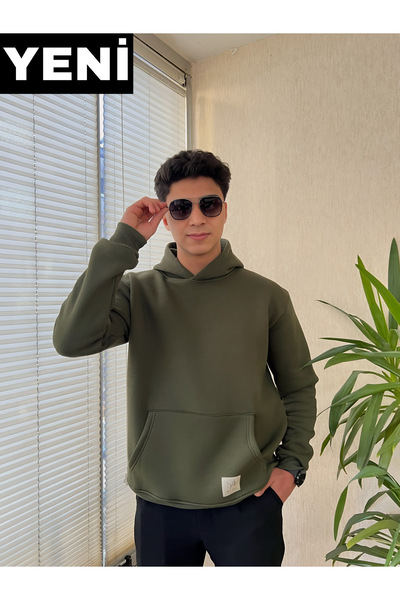 Kapüşonlu Erkek Sweatshirt