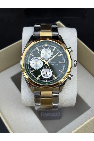 Ferrucci Function Erkek Kol Saati Su Geçirmez Makine Garantili
