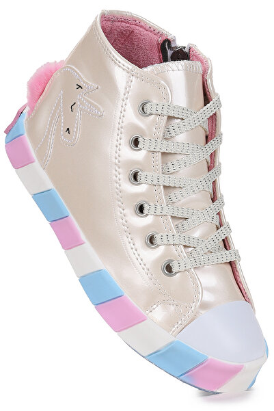 Kiko Kids Unicorn Zippered Girls' Sports Shoes