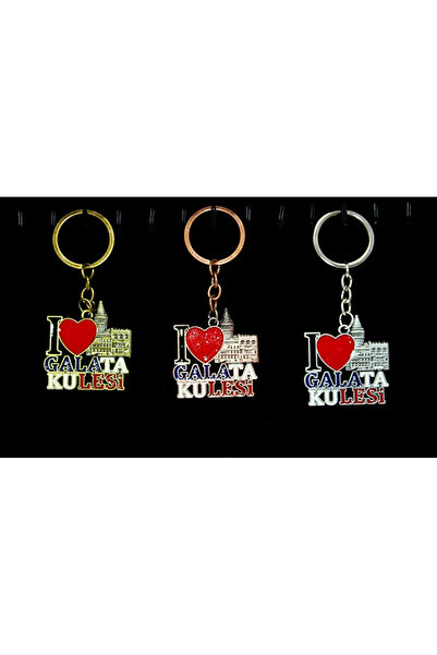 Livenda Metal Galata Tower Keychain Liv333
