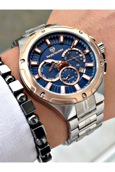 Sergio Tacchini ساعة يد رجالية وظيفية طراز ST.1.10336.3