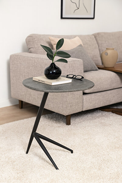 SADANHOME طاولة جانبية، طاولة قهوة حديثة لغرفة المعيشة وغرفة النوم 50x39x65 سم