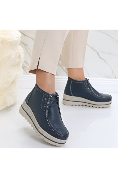 Botinelli Women's Bluemarine Fur-lined Boots Made of Genuine Leather Dasimin, 36