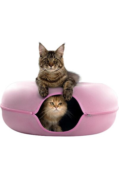 NEXTWAVE Pat pisici NextWave®, culcus tip tunel cu fereastra ventilata, rezis...