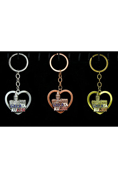 Livenda Metal Galata Tower Keychain Liv334
