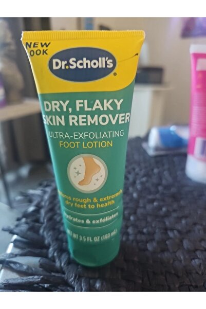 Dr.Scholl’s لوشن دكتور شولز لإزالة الجلد الجاف والمتقشر - لوشن مقشر فائق للقدمين 103 مل