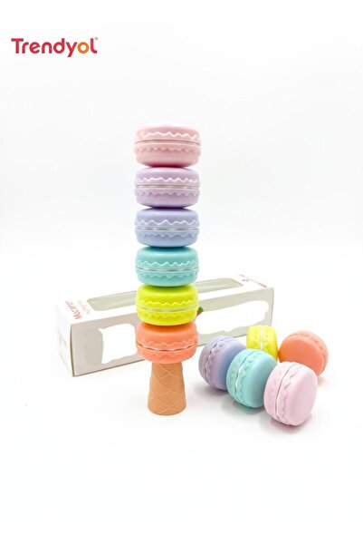 Duru Dijital Makaron Şeklinde Pastel Renk 6'lı Fosforlu Kalem Ofis&Okul-Kırta...