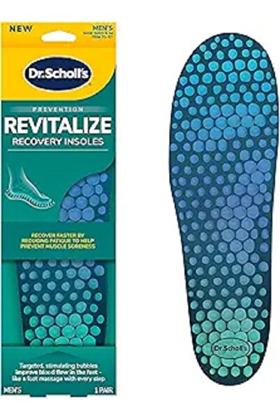 Dr Scholls نعل داخلي للتعافي من دكتور شولز للرجال، زوج واحد