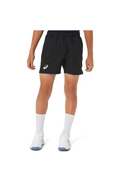 Asics Erkek Çocuk Siyah Tenis Şortu