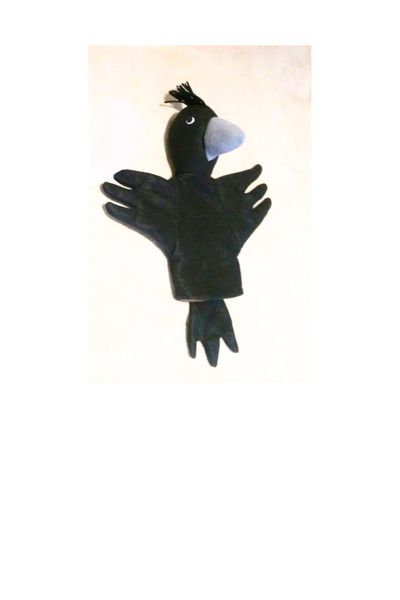 Pop Carmen Ramona Corbul-păpușă de mână/marionetă de la Tamira