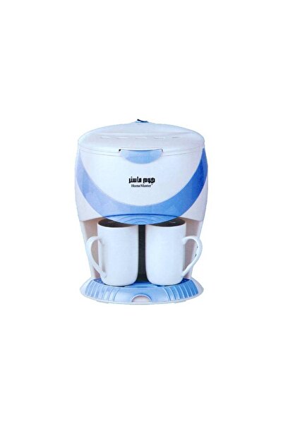 HOME MASTER Electric Coffee Maker White 2-Cup 450W