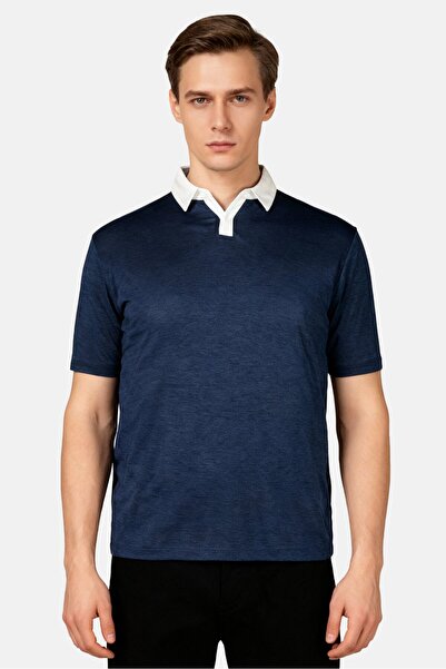 Columbia Men Sportswear Fit Short Sleeve Golf Polo Shirt, Navy