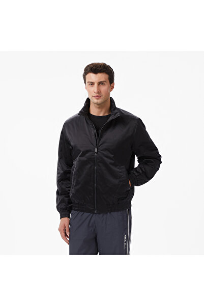 Calvin Klein Padded Harrington Erkek Siyah Ceket