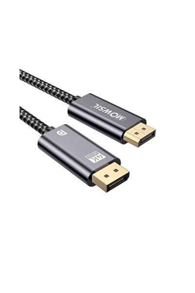 MOWSIL DP 4K 60Hz 1.2v Cable Braided – 1Mtr