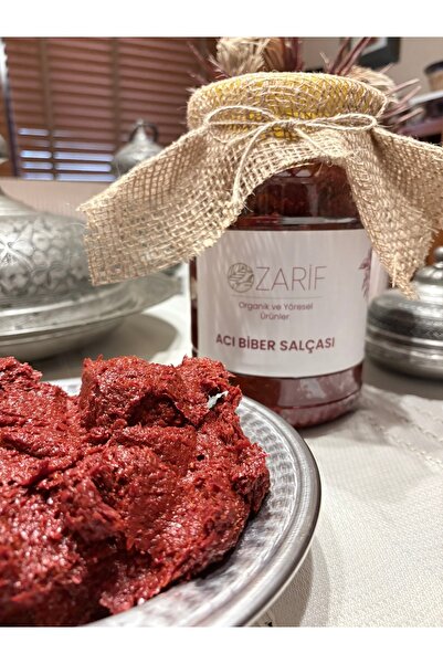 Zarif Organik ve Yöresel Ürünler Gaziantep - Acı Biber Salçası - 2kg