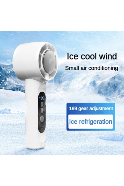 Batoon مروحة مكتبية محمولة يدوية قابلة لإعادة الشحن عبر منفذ USB، 199 سرعة، م...