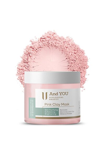 AND YOU SPTRNS PINK CLAY MASK - Pembe Kil Maskesi (220857) 100 gr