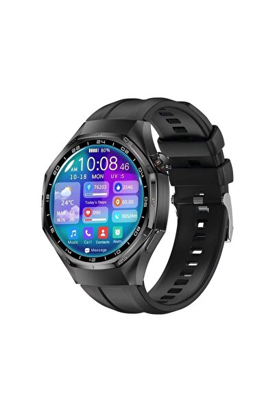 PRO GT6 Smartwatch with Bluetooth Calling, Fitness & Sleep Tracking, IP68 (Bl...