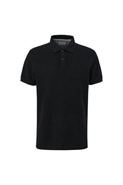 s.Oliver Herren Poloshirt - Basic, Polokragen, Baumwolle, einfarbig