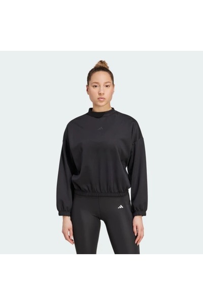 adidas Yoga Essentials Cover-Up Kadın Sweatshirt JM4488