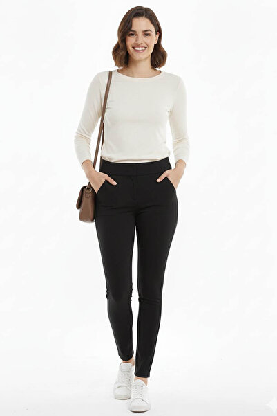 Swana Γυναικείο κολάν από ύφασμα ατσάλινου χάλυβα