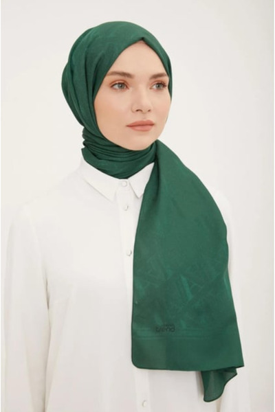 Armine Trend a Logo Shawl Ist 4 - 22016 Emerald Green