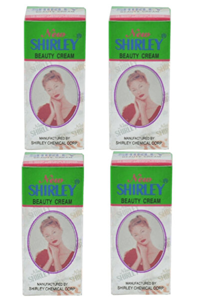 SHİRLEY 4 قطع من كريم التجميل نيو شيرلي 12جرام