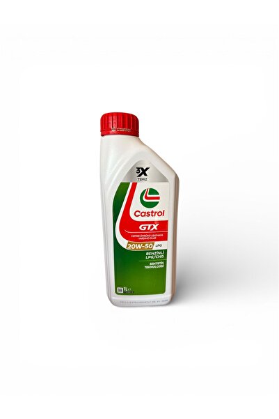 CASTROL Gtx 20W-50 Benzinli-Lpg 1 Litre 2025