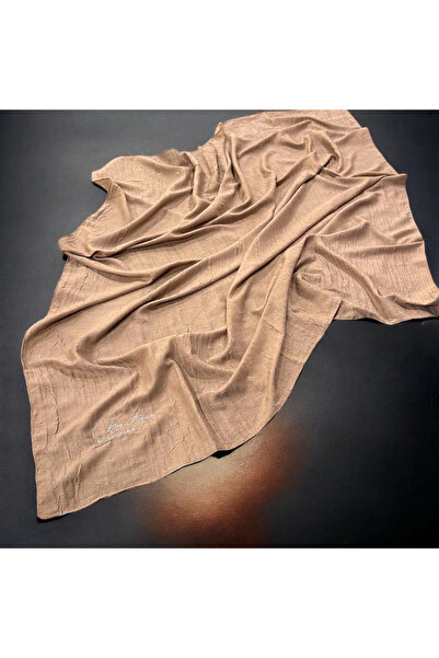 LA BOUTIQUE كن سعيدا وشاح كابتشينو