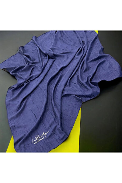 LA BOUTIQUE وشاح BE HAPPY NIGHT BLUE