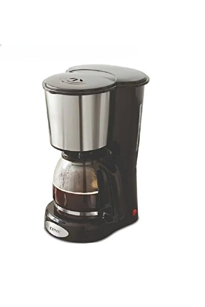 Denx ماكينة تحضير القهوة بالتنقيط DX3415 سعة 1.5 لتر - 900 واط، 12 كوبًا، تحضير سريع