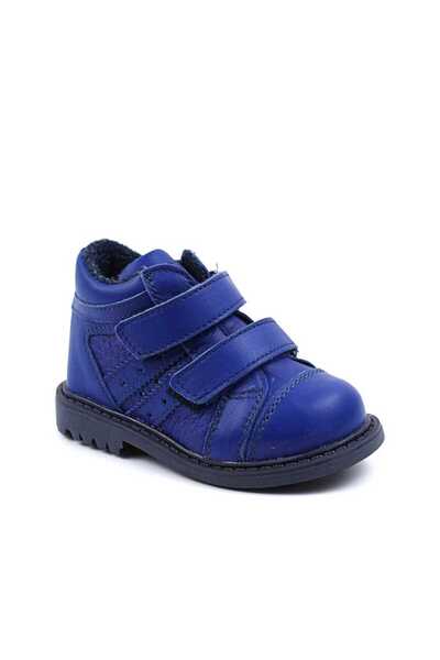 tino Ghete captusite pentru copii , din piele naturala 3237-ALBASTRU/24