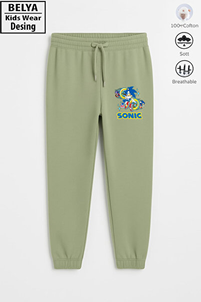 Belya Kids Wear Full Fit 3 Thread Cotton Cotton-Lined Elasticated Leg Snc2 De...