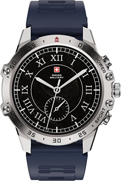 Swiss Military DOM5 Smartwatch 1.43" AMOLED, Bluetooth Calling, IP68, Silver ...