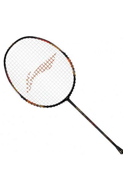 Li-Ning G-Force X5 79g G6 Badminton Racket - Strung with Full Cover (Black/Orange/Bronze)