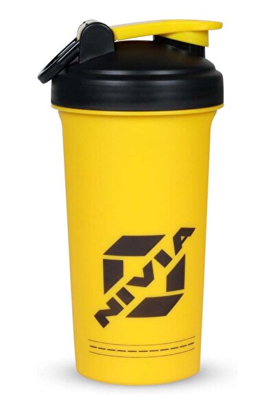 Nivia Street Plastic Shaker 750ML, 100% Leakproof, BPA Free - Yellow