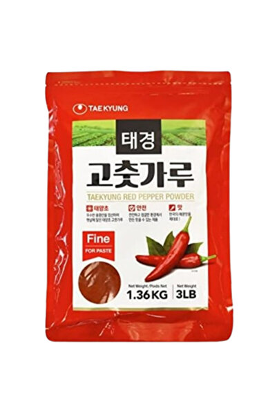 YABANEEZ مسحوق الفلفل الأحمر (ناعم) "تايكيونغ" (كرتونة تحتوي على 10 عبوات)