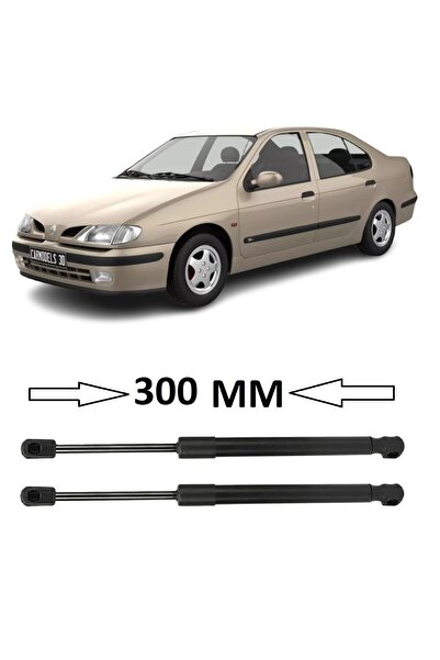 cme parts Renault Megane 1 Sedan 1996-2002 Uyumlu Sağ + Sol Takım Bagaj Amort...