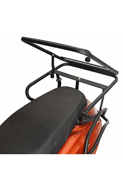 GP KOMPOZİT TVS Jupiter 110/125 2023-2024 Uyumlu Damperli Çanta Demiri Siyah