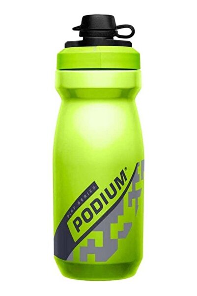 Camelbak زجاجة مياه من سلسلة بوديوم ديرت - لون ليموني، 0.62 لتر/21 أونصة، معز...