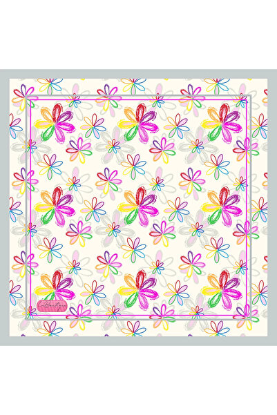 LA BOUTIQUE وشاح للأطفال-Ç05-70X70