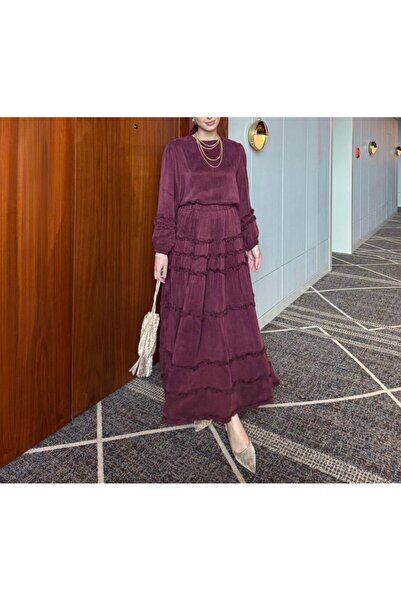 GK Silk Cupra Skirt Suit