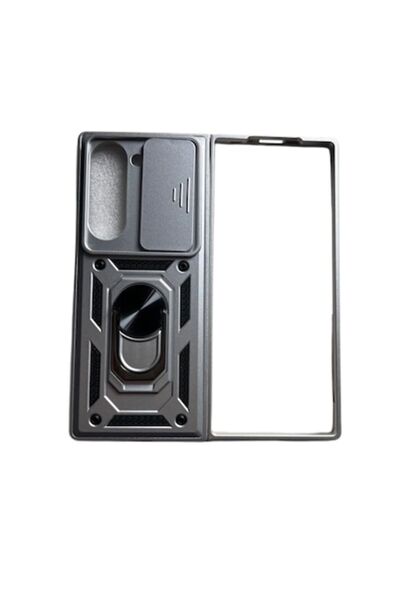 OEM Carcasă rigidă antișoc cu inel și magnet compatibilă cu Samsung Galaxy Z ...