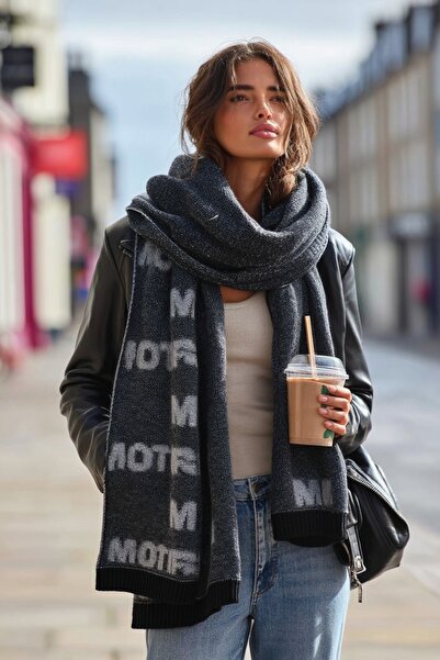 LAGRANZE Eșarfă pentru femei Urban Mist Motif