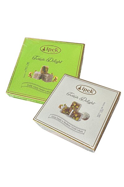 İpek Pişmaniye Antep Fıstıklı Ve Hind.Cev.Lokum 250 Gr 2 Li Karma Paket